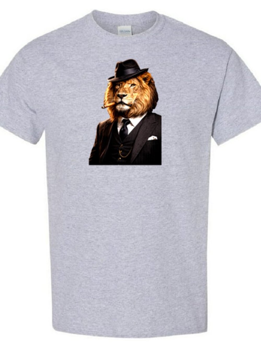 Mobster Lion - T-Shirt